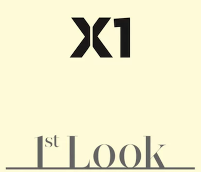 X1 メンバーたちが表紙を飾り、24ページの特集が組まれる『1st Look』の発売が決定