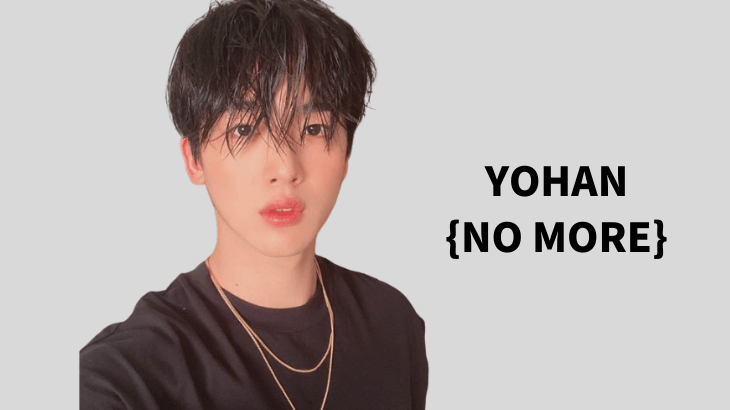 ヨハンの1st デジタルシングル「NO MORE」ティーザー画像公開